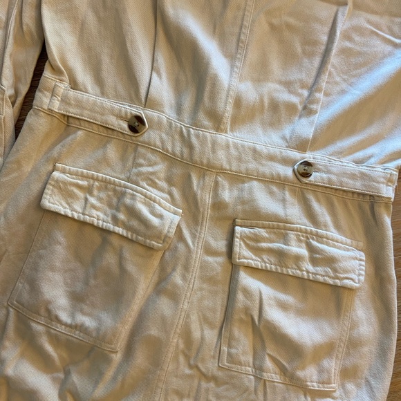 Carly Jean Los Angeles Cream Jumpsuit - Picture 3 of 4